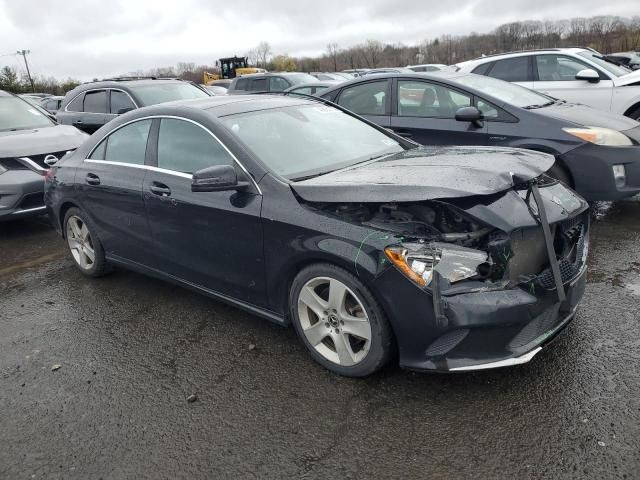 2018 Mercedes-Benz CLA 250 4matic