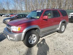 Toyota 4runner salvage cars for sale: 2002 Toyota 4runner Limited