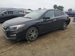 Subaru Impreza salvage cars for sale: 2017 Subaru Impreza Limited