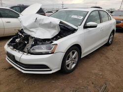 Salvage cars for sale at Elgin, IL auction: 2017 Volkswagen Jetta SE