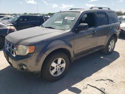 Salvage cars for sale at San Antonio, TX auction: 2012 Ford Escape XLT