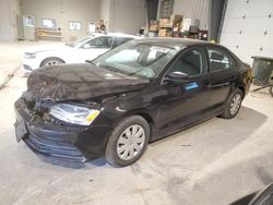 Salvage cars for sale at West Mifflin, PA auction: 2016 Volkswagen Jetta S