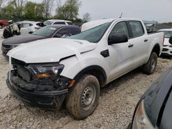 Ford Ranger XL salvage cars for sale: 2019 Ford Ranger XL