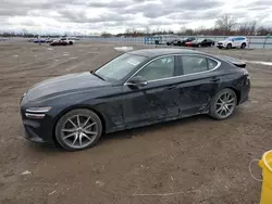Salvage cars for sale from Copart Ontario Auction, ON: 2023 Genesis G70 Base