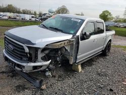Salvage cars for sale at Hillsborough, NJ auction: 2015 Ford F150 Supercrew
