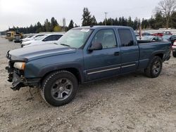 Salvage cars for sale at Graham, WA auction: 2006 Chevrolet Silverado C1500