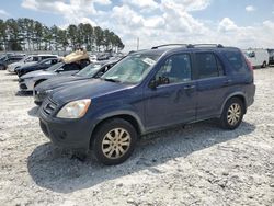 Salvage cars for sale at Loganville, GA auction: 2006 Honda CR-V EX