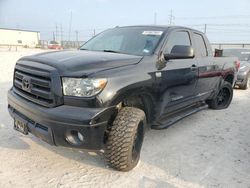 Salvage cars for sale from Copart Haslet, TX: 2010 Toyota Tundra Double Cab SR5