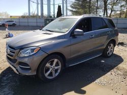 Salvage cars for sale at auction: 2017 Mercedes-Benz GLE 350 4matic