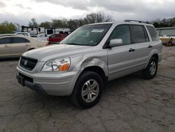 Honda Pilot EXL salvage cars for sale: 2005 Honda Pilot EXL