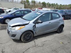 Salvage cars for sale from Copart Exeter, RI: 2013 Mazda 2