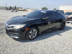 Salvage cars for sale at Mentone, CA auction: 2016 Honda Civic LX