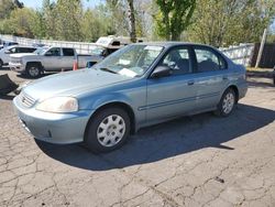 Honda salvage cars for sale: 2000 Honda Civic Base