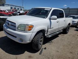 Salvage cars for sale at Albuquerque, NM auction: 2004 Toyota Tundra Double Cab Limited