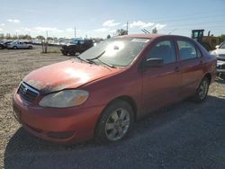 Salvage cars for sale at Eugene, OR auction: 2008 Toyota Corolla CE