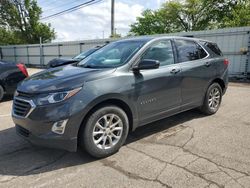 Salvage cars for sale at Moraine, OH auction: 2018 Chevrolet Equinox LT