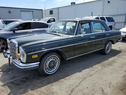 Salvage cars for sale at Vallejo, CA auction: 1970 Mercedes-Benz 280S