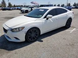 Salvage cars for sale from Copart Rancho Cucamonga, CA: 2015 Mazda 6 Touring