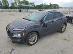 Salvage cars for sale at Spartanburg, SC auction: 2020 Hyundai Kona SEL Plus