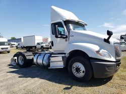 Salvage trucks for sale at Sacramento, CA auction: 2018 International LT625
