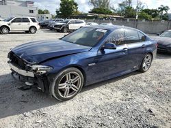 BMW 535 I salvage cars for sale: 2016 BMW 535 I