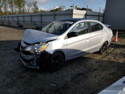 Salvage cars for sale at Spartanburg, SC auction: 2023 Mitsubishi Mirage G4 ES