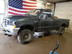 Salvage cars for sale from Copart Lyman, ME: 2004 Ford F250 Super Duty