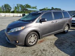 Salvage cars for sale from Copart Spartanburg, SC: 2011 Toyota Sienna XLE