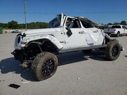 Salvage cars for sale at Lebanon, TN auction: 2021 Jeep Gladiator Overland