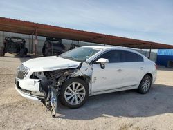 Salvage cars for sale from Copart Andrews, TX: 2016 Buick Lacrosse