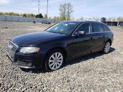 Salvage cars for sale from Copart Portland, OR: 2010 Audi A4 Premium Plus