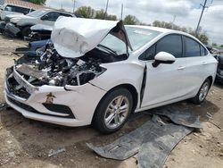 Salvage cars for sale from Copart Columbus, OH: 2017 Chevrolet Cruze LT