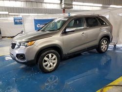 Salvage cars for sale from Copart Fort Wayne, IN: 2013 KIA Sorento LX