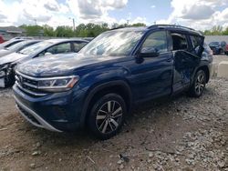 Salvage cars for sale at Louisville, KY auction: 2021 Volkswagen Atlas SE