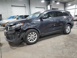 KIA Sorento LX salvage cars for sale: 2019 KIA Sorento LX