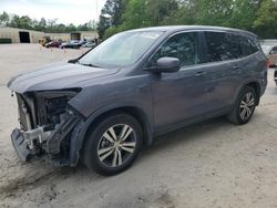 Salvage cars for sale from Copart Knightdale, NC: 2016 Honda Pilot EX