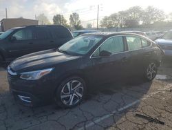 Salvage cars for sale at Moraine, OH auction: 2022 Subaru Legacy Limited