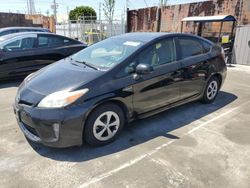 Salvage cars for sale from Copart Wilmington, CA: 2013 Toyota Prius