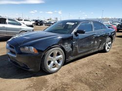 Salvage cars for sale at Brighton, CO auction: 2014 Dodge Charger SXT