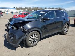 KIA Sportage ex salvage cars for sale: 2017 KIA Sportage EX