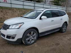 Chevrolet salvage cars for sale: 2017 Chevrolet Traverse LT