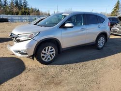 Salvage cars for sale from Copart Bowmanville, ON: 2015 Honda CR-V EX