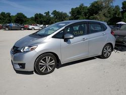 Salvage cars for sale from Copart Ocala, FL: 2015 Honda FIT EX