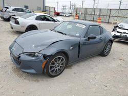 Salvage cars for sale at Haslet, TX auction: 2021 Mazda MX-5 Miata Club