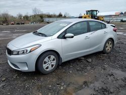 Salvage cars for sale from Copart Columbia Station, OH: 2017 KIA Forte LX