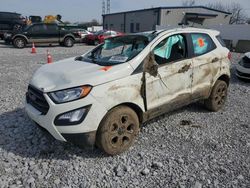 Salvage cars for sale at Barberton, OH auction: 2021 Ford Ecosport S