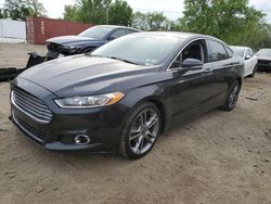 Salvage cars for sale from Copart Baltimore, MD: 2014 Ford Fusion Titanium