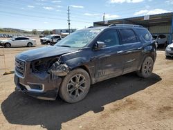 Salvage cars for sale at Colorado Springs, CO auction: 2015 GMC Acadia SLT-1