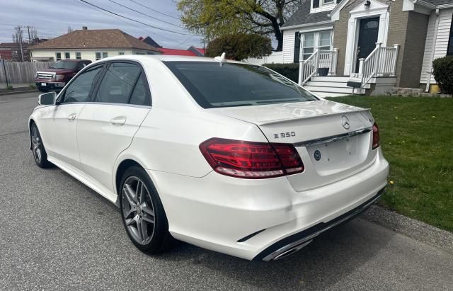 2015 Mercedes-Benz E 350 4matic