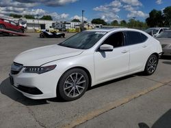 Salvage cars for sale at Sacramento, CA auction: 2017 Acura TLX Tech